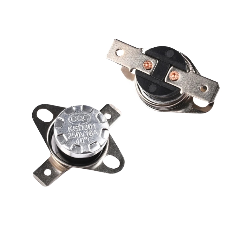 Tzw 2Pcs Ksd301 Temperatuurregelschakelaar Normaal Gesloten 40 ~ 95 ℃ 10a 250V 100/105/110/115/120/125/130/140/145/150/155/160 ℃