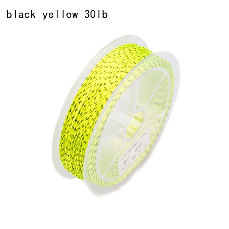 Vliegende Vissen Backing Lijn Vislijn 50M/54.7Yards Nylon 20/30LB Trekkracht Spare Draad Vis gear Pesca Soft Bescherm Handen