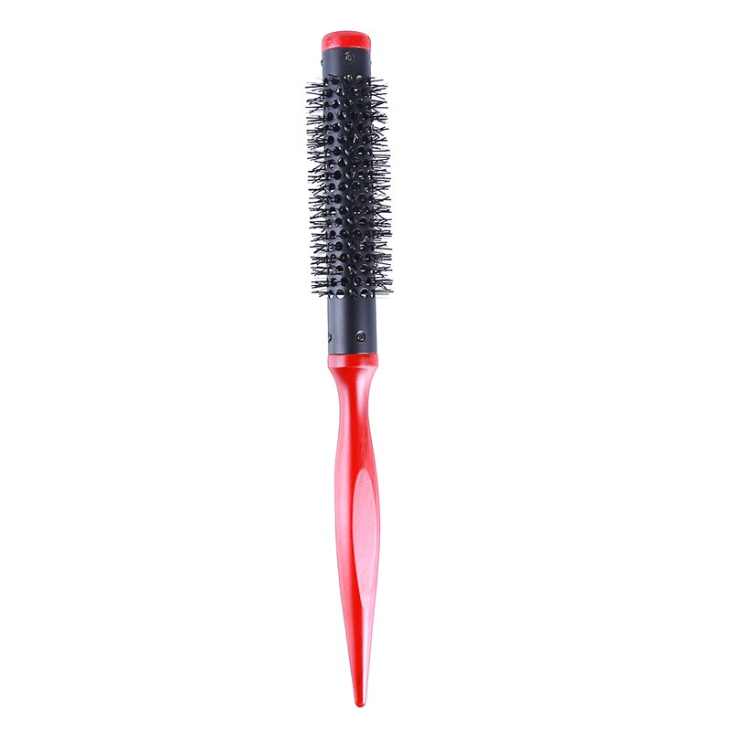 DIY Hairstyle Cuspidal Handle Detangle Hair Comb Roller Round Hair Brush Massage Comb Hairdress Styling Tool 1PC: 2.5cm Cylinder
