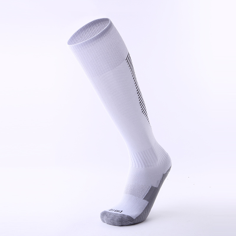 Brothock winter thick adult football socks towel bottom deodorant wear men running football soccer socks factory direct: Gray