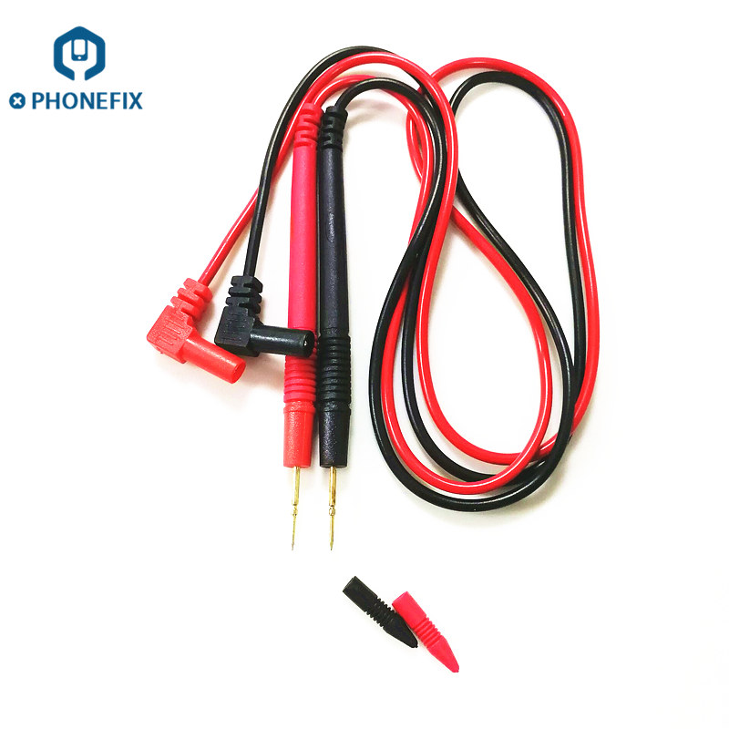 1 Paar 1000V 20A Universal--Digital-Multimeter Dünne Spitze Nadel Stifte Blei Sonde Draht Kabel Vergoldung Multimeter Tester