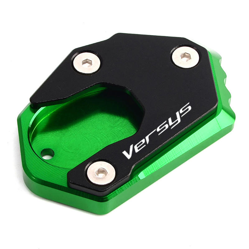 For versys 1000S VERSYS1000 SE X300 X250 motorcycle Accessories Kickstand Foot Side Stand Sidestand Extension Pad Support Plate: Blue