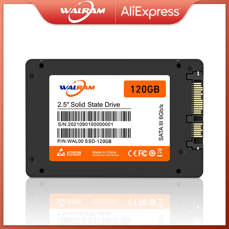 WALRAM SSD 240GB 120GB 480GB harde schijf schijf 2.5 "SATA3 1tb 128gb 512gb 256gb 500gb HDD Solid State Drive Voor Desktop Laptop