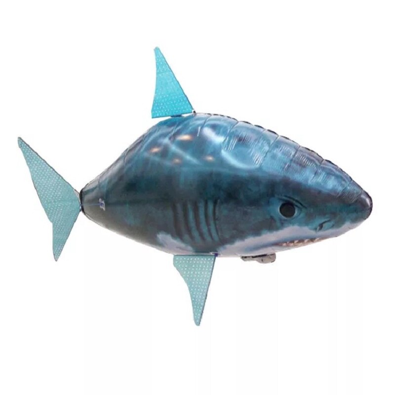 Remote Control Flying Shark Toy RC Air Swimming Fish Infrared RC Flying Air Balloons Clown Fish Kid Toys Party Decoration