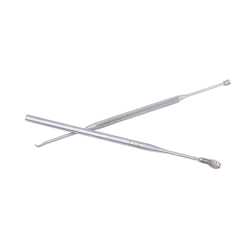 4Pcs/Case Ear Care Tools Remover Tool+Ear Wax Stick Kit Set Blackhead Pimple Comedone Acne Extractor Useful