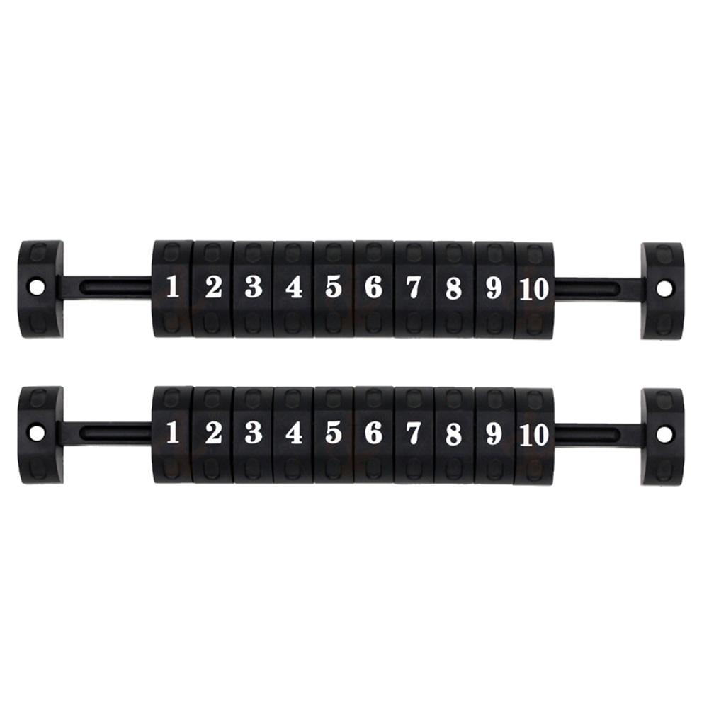 2PCS/pack Table Football Scoreboard Standard Football Scoring Device Table Football Machine Accessories Football Game Accessorie: Black