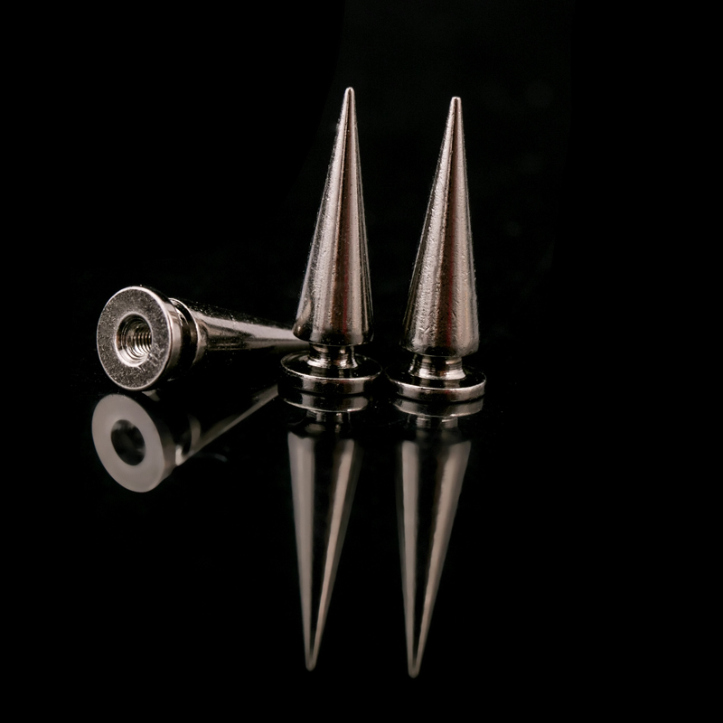 Cone Screwback Spikes Studs diy punk spikes Rock Cone Screwback Rivets Studs Spikes For Clothes Clothing Shoes Bags Leathercraft