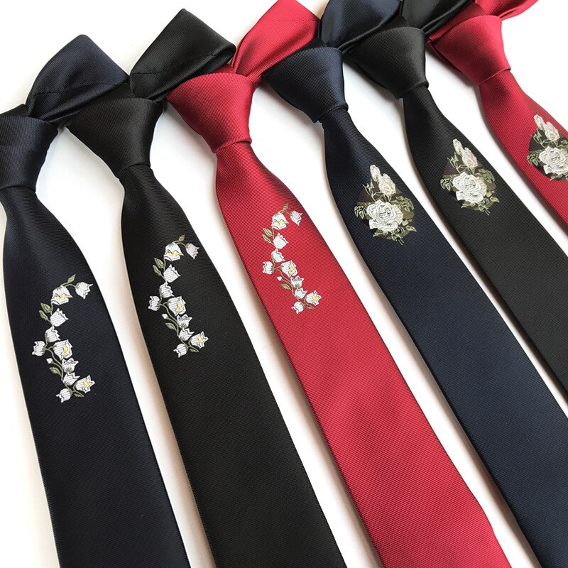 Veektie Mode Bloemen Stropdas Voor Heren Tie Afdrukken Gestreepte 6Cm Breedte Slim Corbata Gravata Studnet &#39;S Uniform Foto tie