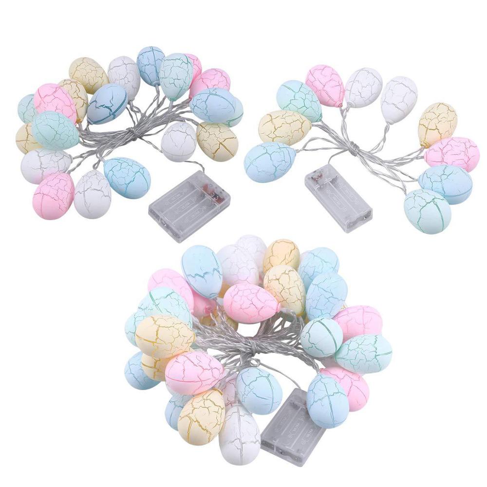 LED lights flashing lights stars lights string Christmas wedding crack eggs stars decoration lights