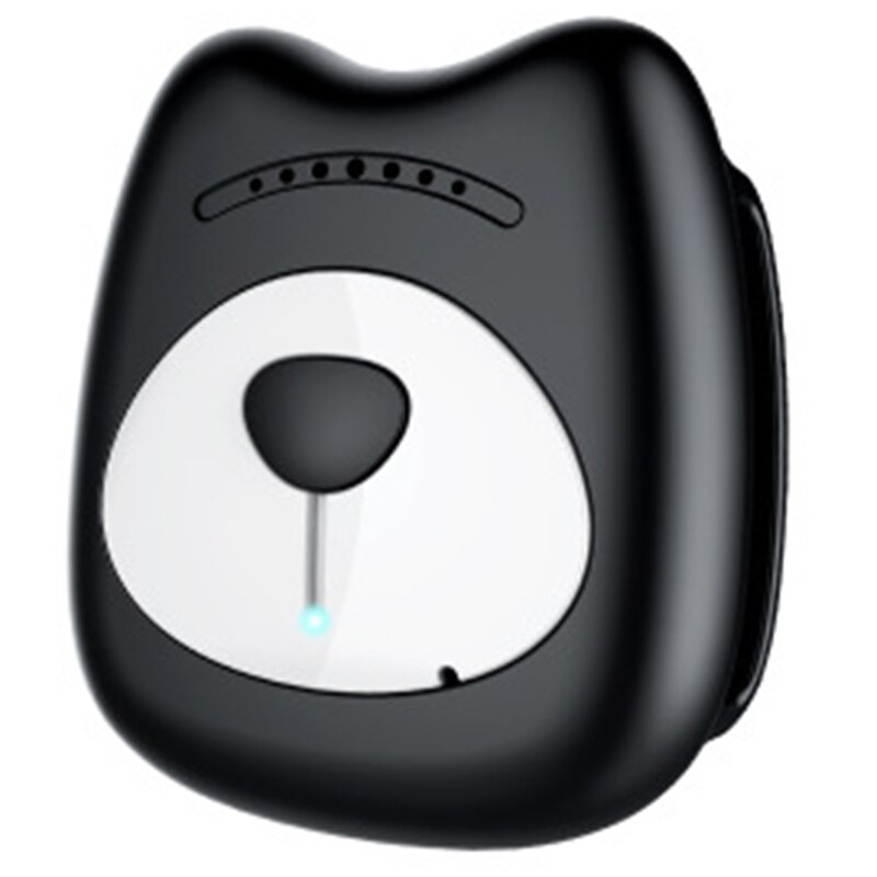 Waterproof IP67 Pet Collar Finder Dog Cat WIFI GPS LBS Smart Tracker Collar Anti Lost Real Time Locator Position: Black