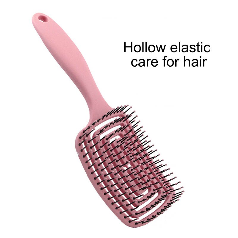 1Pcs 4 Kleuren Kapsalon Accessoires Voor Hoofdhuid Massage Borstel Kam Badkamer Benodigdheden Droog Nat Dual Purpose Vrouwen Haarborstel