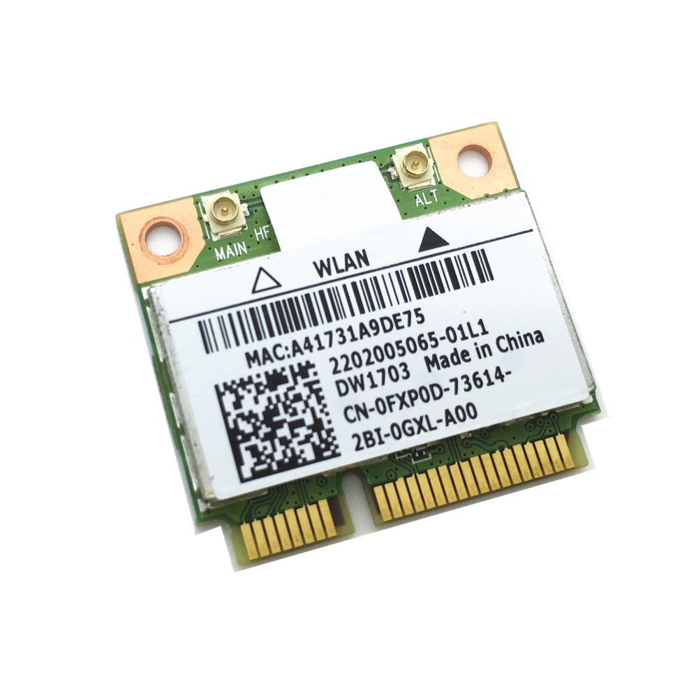 Voor V1440 1450 1540 1550 DW1703 AR5B225 802.11 b/g/n Draadloze 300 M & Bluetooth 4.0 Combo Mini PCI Card