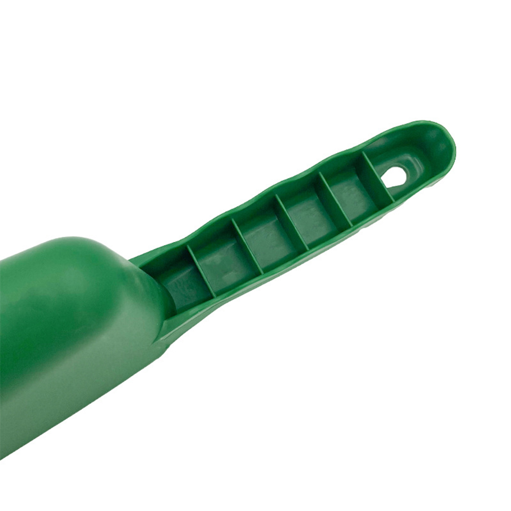 Pala de limpieza de plástico para drenaje de canalones, mango ergonómico para el hogar, con hojas caídas de boca ancha, herramienta multifuncional antideslizante para jardín