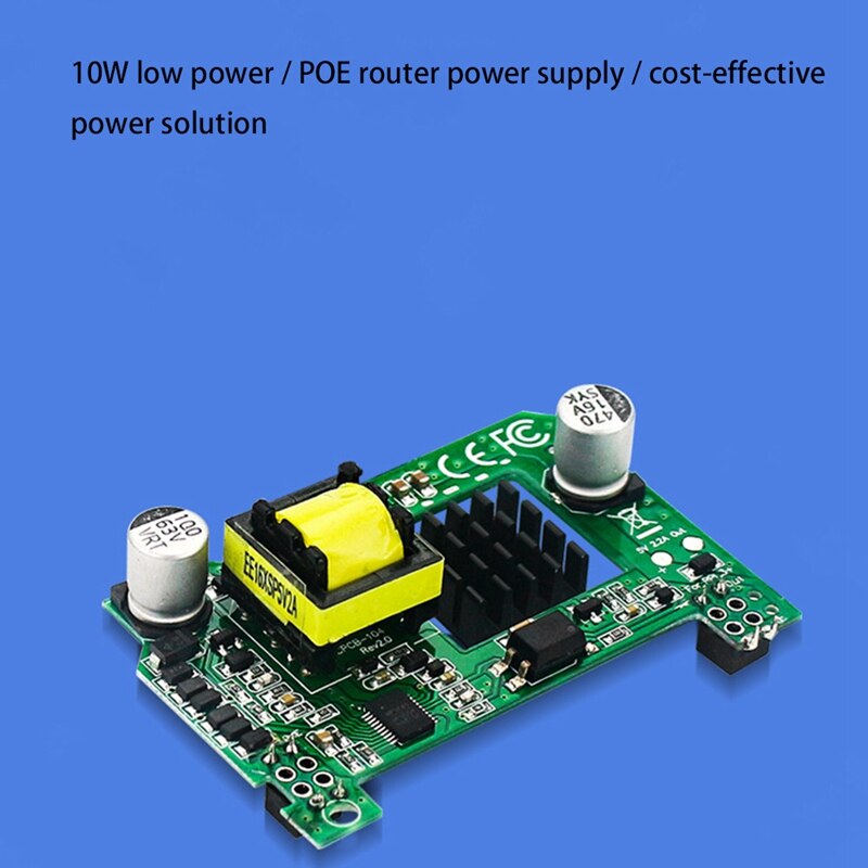 -For Raspberry Pi Poe HAT 5V2A Active Power Over Ethernet HAT With Heatsink For Raspberry Pi 4 B/3B+
