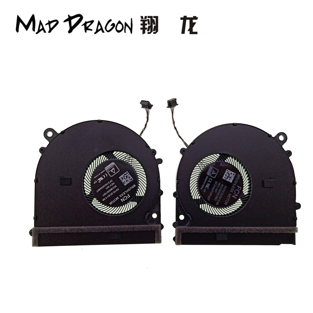 original CPU Cooling fan VIDEO GPU Cooling Fan left right Fan For Xiaomi NoteBook PRO 15.6 mi air Pro 15.6" CPU Fan GPU Fan