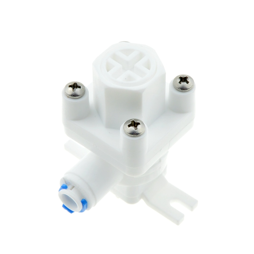 RO Water Pressure Relief Valve Water Pressure Reducing Regulator 1/4" 3/8" OD Hose Quick Connection RO Reverse Osmosis System