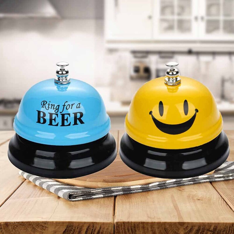 1Pcs Bureau Keuken Hotel Counter Receptie 75X60 Mm Kerst Craft Kat Bell Restaurant Bar Ringer Call Bell dienst Ring