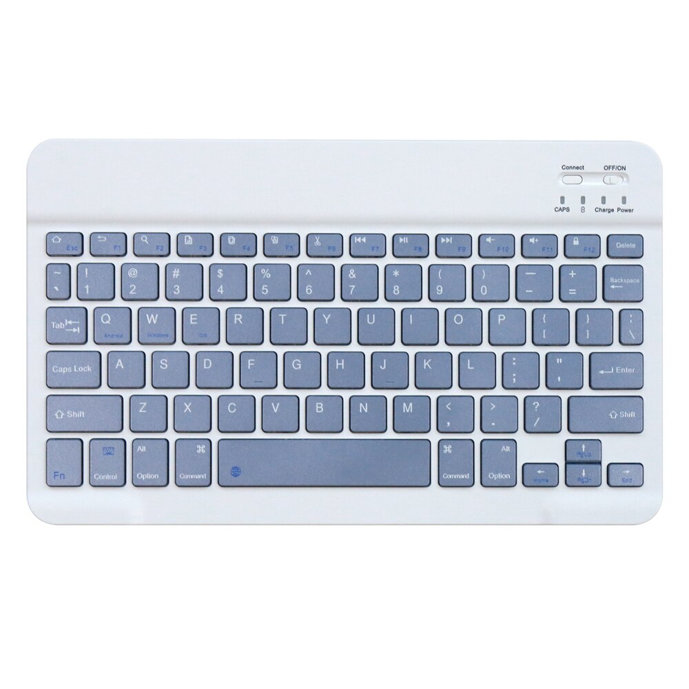 Bluetooth-compatible Keyboard For iPad Tablet For HuaWei Matepad Lenovo Wireless Keyboard For iPad IOS Samsung Xiaomi Android: Lavender