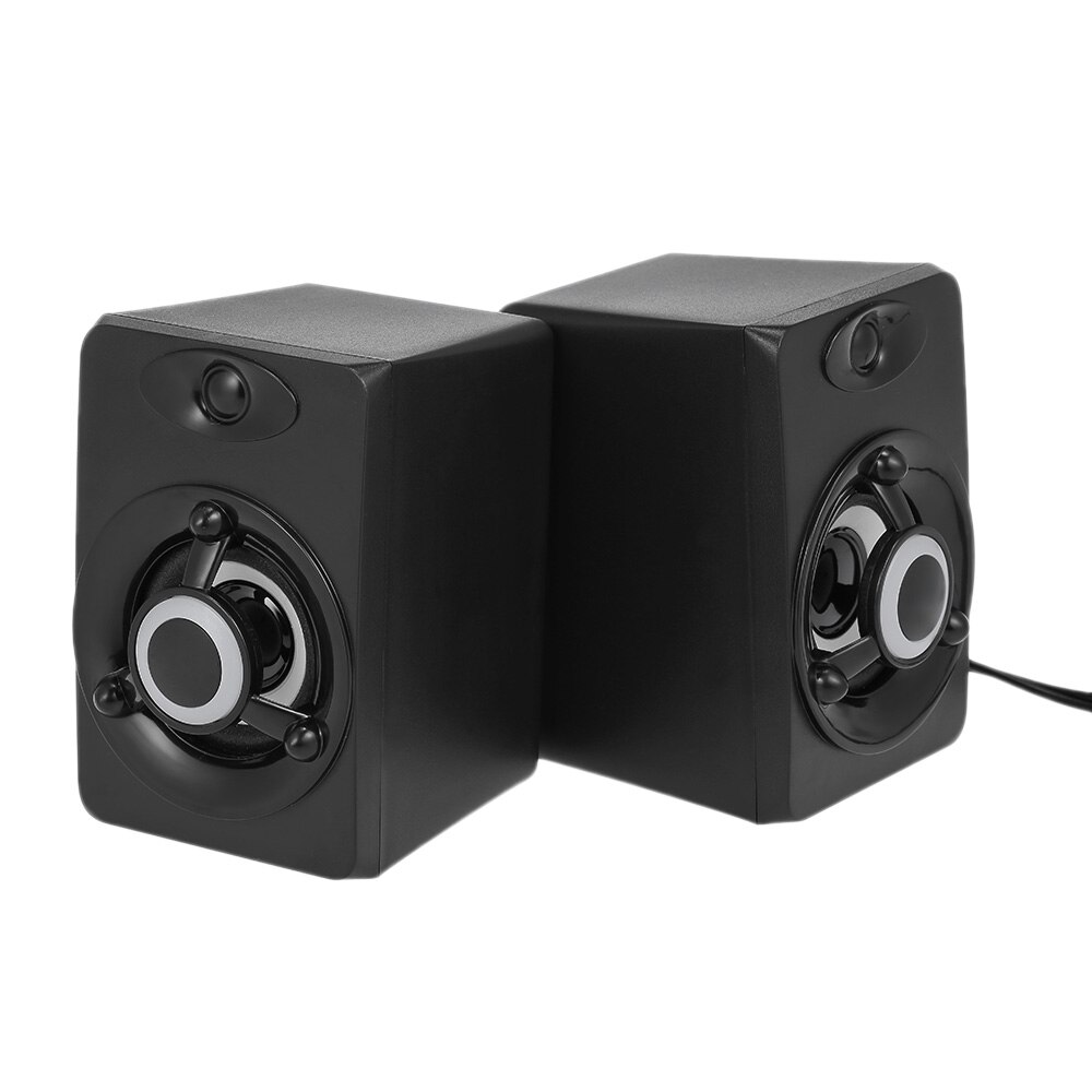 SADA V-118 USB Verdrahtete Lautsprecher LED Computer Lautsprecher Bass Stereo Musik Player Subwoofer Sound Box für Laptop Desktop PC Smart telefon