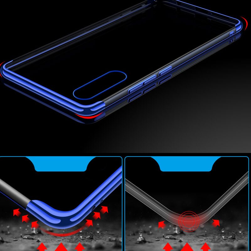 Electroplated Case For ViVo V17 Neo Case Silicone Shockproof Cover For ViVo V17 Neo Case ViVo V17 Neo Coque Soft 100%