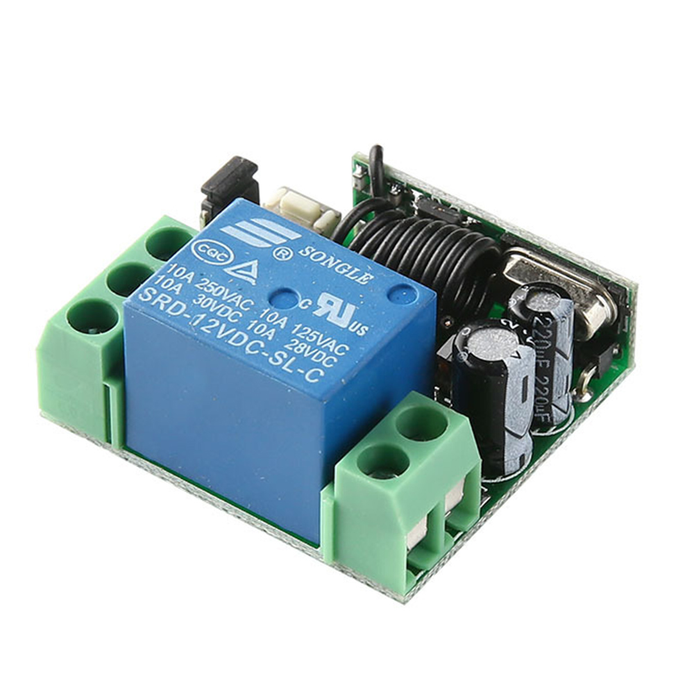 DC12V serrure électromagnétique 2 canaux télécommande commutateur contrôle d'accès télécommande sonnette bagages monocanal 12V