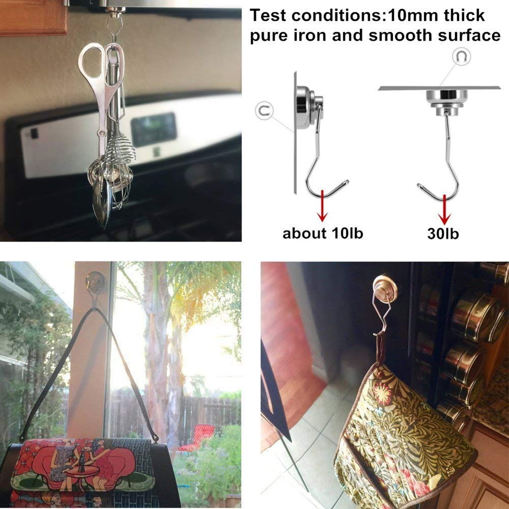 Obrotowe huśtawki mocne haczyki magnetyczne mocne ciężkie magnesy neodymowe robić lodówki mu8669