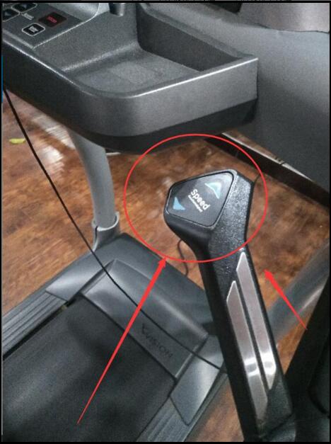 Overlay keypad,Overlay keypad for JOHSON T7000 pro tread,Lift keypad, speed keypad , pair