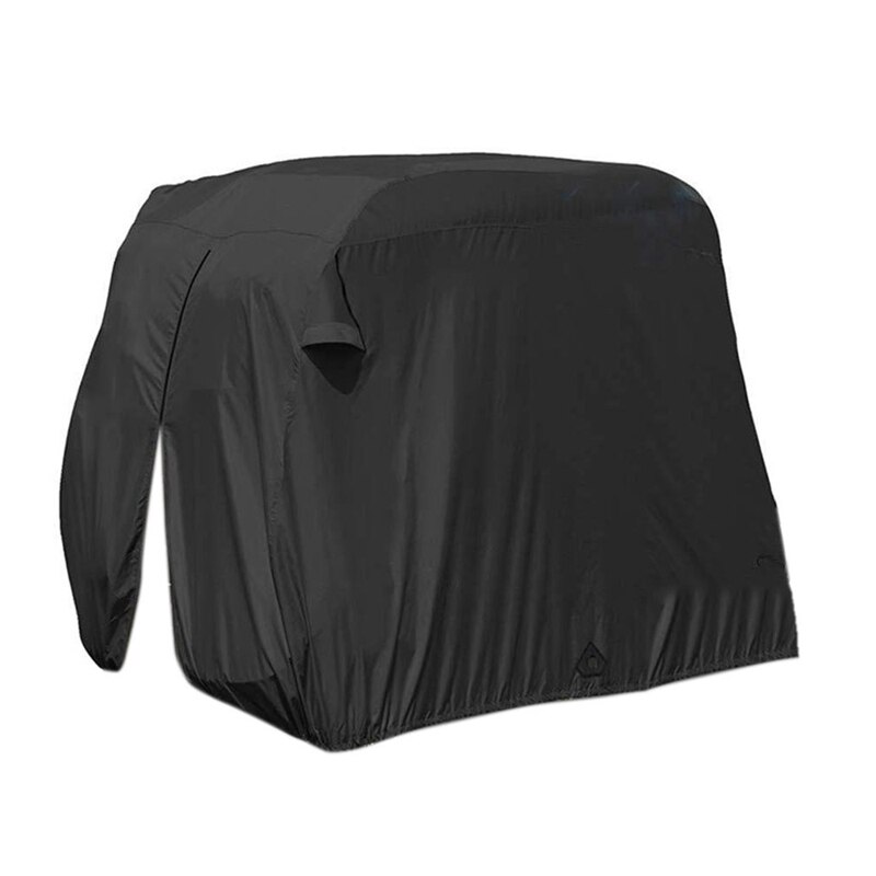 Golf Cart Cover Heavy Duty Universal Golf Cars Cover Waterproof Rainproof Club Car Roof Enclosure Golf Accessories: Olive