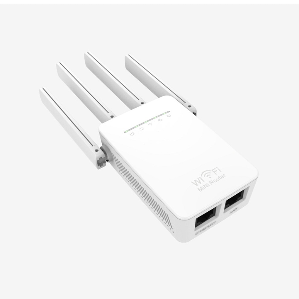 ELENXS 300Mbps WR09 Wireless WIFI Router WIFI Repeater Booster Extender Home Network 802.11b/g/n RJ45 2 Ports Wilreless-N Wifi