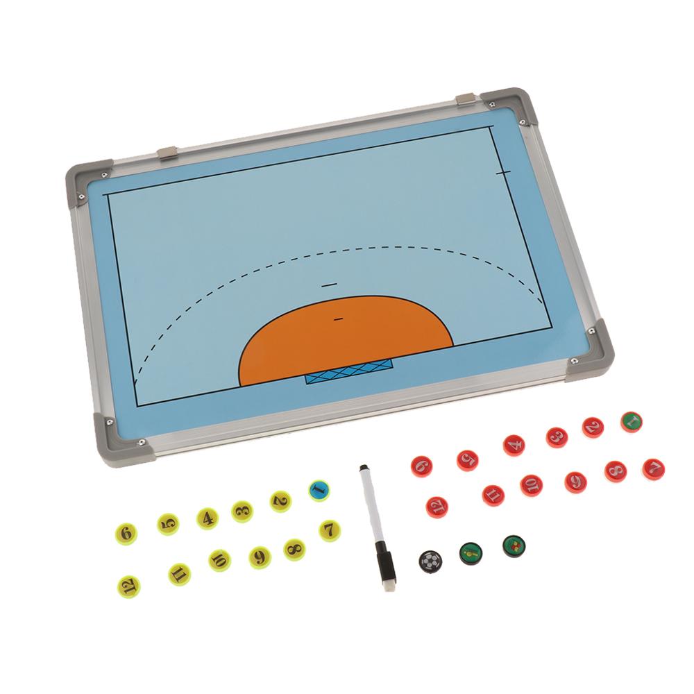 Handbal Magnetische Coaches Board Professionele Strategie Onderwijs Klembord Met Markers En Uitwisbare Pen