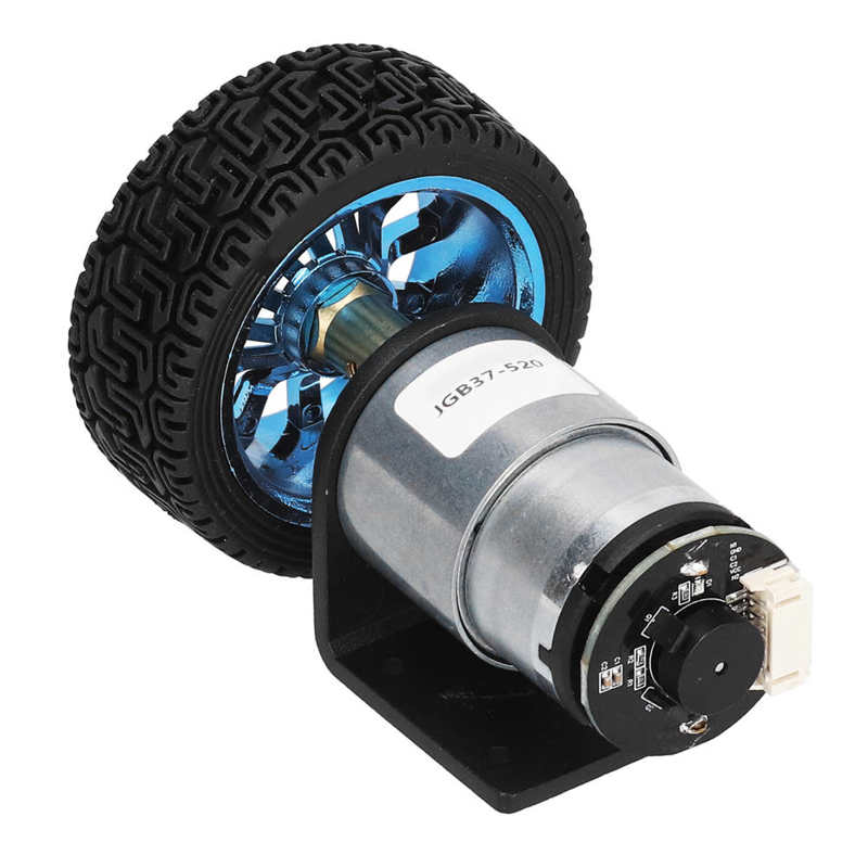 Motor codificador DC, motores de engranajes DC12V para coche inteligente, bricolaje