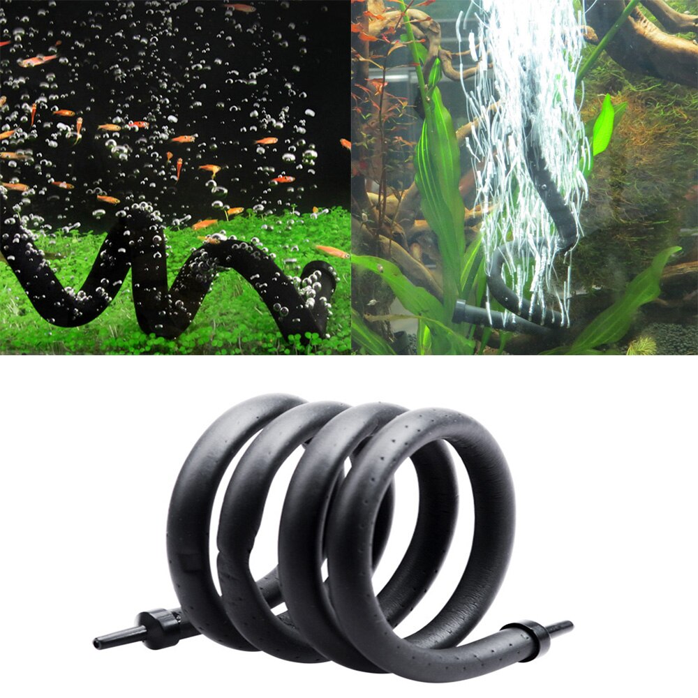 75/90/105cm Air Curtain Bubble Wall Diffuser Aerator for Aquarium Fish Tank Air Pump