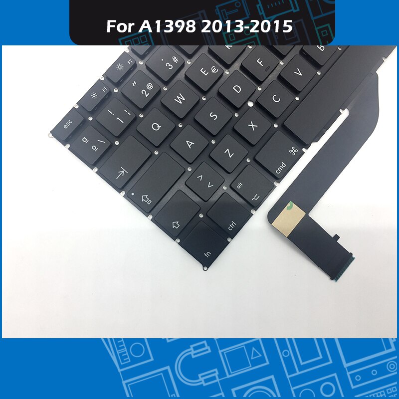 A1398 Spanish Keyboard For Macbook Pro Retina 15" A1398 Spain Keyboard Replacement Late Mid Mid
