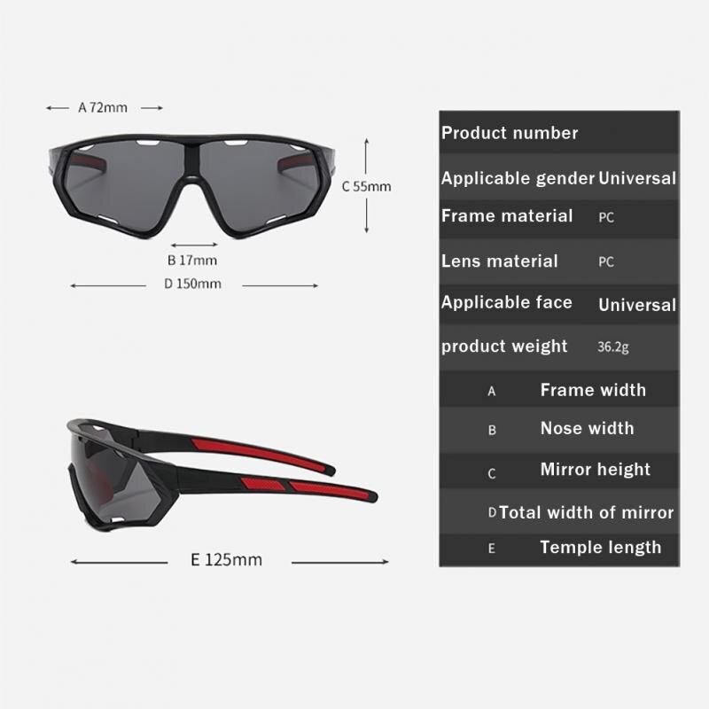 Polarized Cycling Sunglasses for Men Women Bicycle Fishing Glasses Camping Hiking Glasses Driving Eyewear Outdoor Sports Goggles