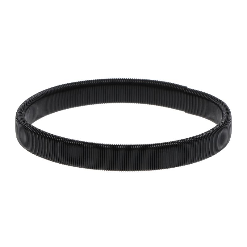 Bras chauffe-chemise porte-manches en métal anti-dérapant élastique Bracelets extensible brassard 87HB: black
