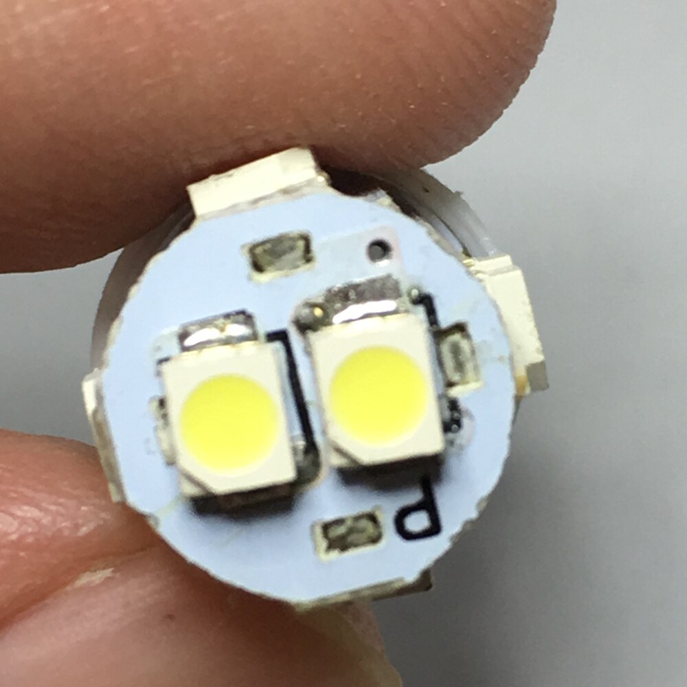 1 Uds blanco coche azul Led luz 10 SMD LED 1210 T10 501, 194 de 168 W5W SMD 3528 lámpara de luz de cuña lateral bombilla DC 12V