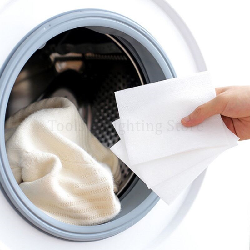 Dyeing Cloth Washing Machine Use Mixed Dyeing Proof Color Absorption Sheet Anti Dyed Cloth Laundry Grabber Cloth