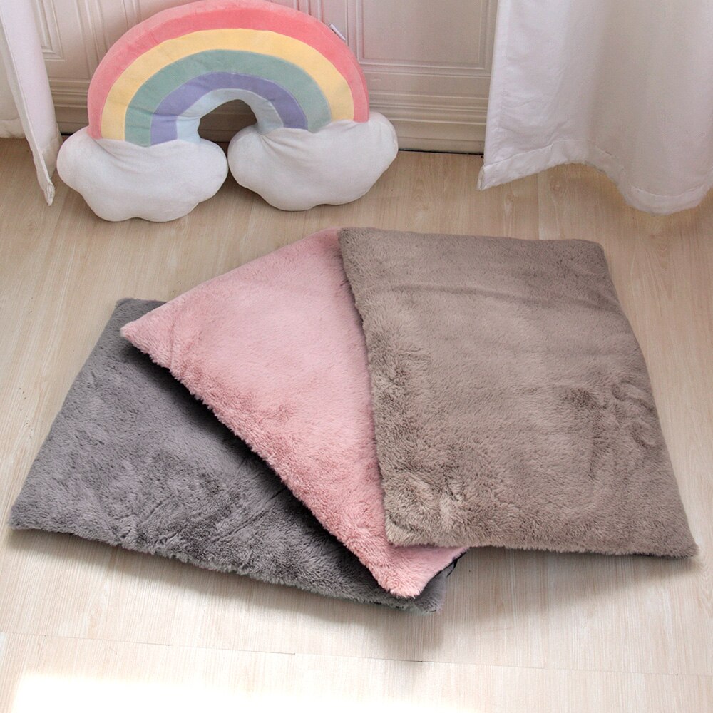 1Pcs Hond Bed Voor Kleine Middelgrote Honden Verstelbare Honden Mat Kat kussen Ronde Mand Fluffy Sofa Lounger Voor Honden Dierbenodigdheden