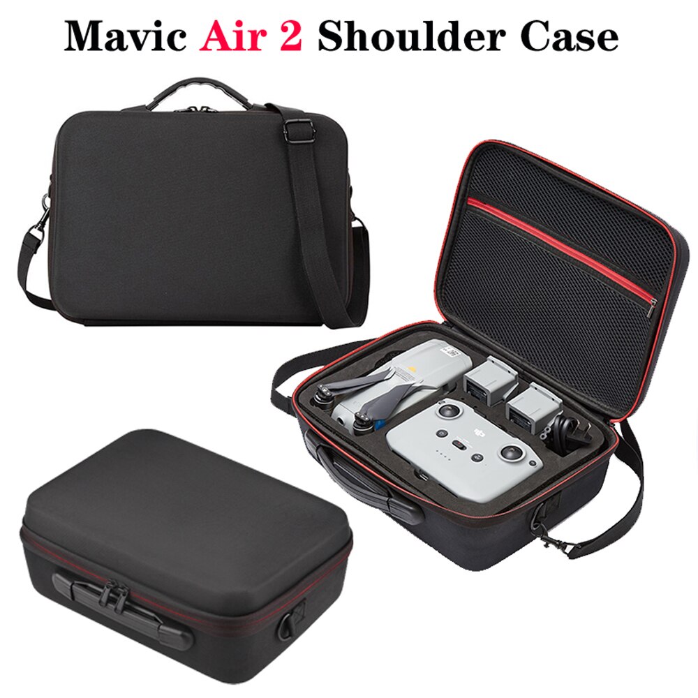 DJI Mavic Air 2 funda de nylon impermeable portátil bolso de mano maleta bolso de hombro para Mavic Air 2 bolsa funda accesorios Drone