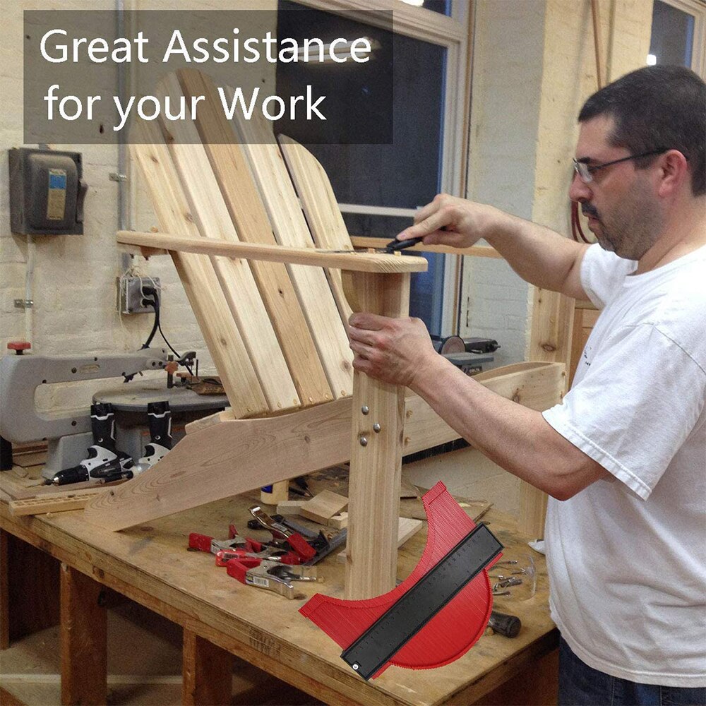 Shape Gauge Duplicator Profile Duplication Gauge Contour Template Contour Duplicator Measuring Tool Multi-functio Profile Gauge