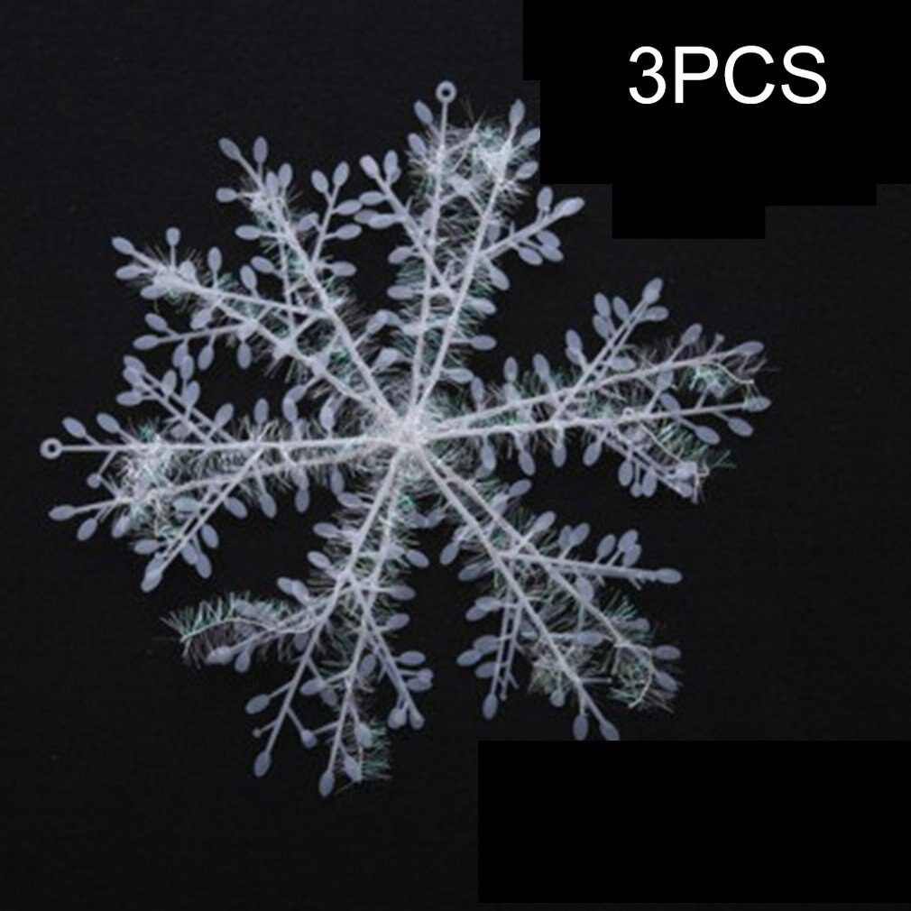 Jule snefnug julepynt 6cm til juletræ jul jul atmosfære til boligindretning: 30cm