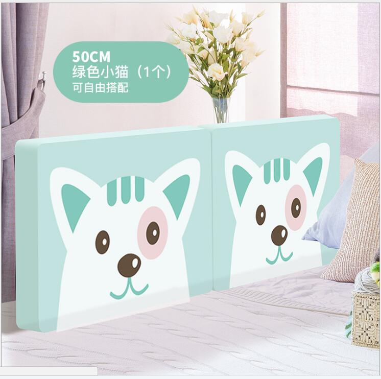 Baby Bed Rail Guard Height Adjustable Anti-collision Guardrail Children's Bed Fence Bed General Soft Gate Crib Rail