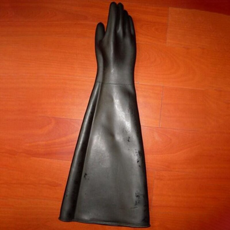 Große Dicker Sandstrahlen Handschuhe Sicherheit Sandstrahler Handschuhe Handschuhe Halfter und Klemme für Sandstrahlen Schrank