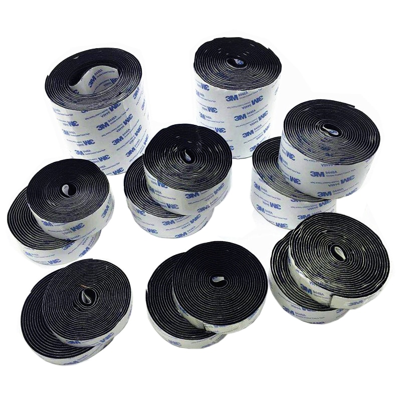 Bande auto-adhésive en Nylon 3M, mètre/lot forte, auto-adhésive, velcro, pour accessoires de bricolage