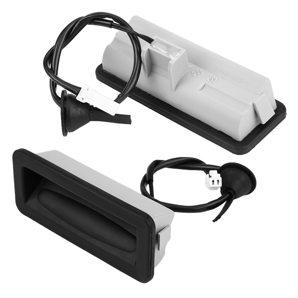Maletero de coche de material ABS de 3M5119B514AC, abridor de puerta trasera negro, interruptor de liberación para Ford Focus C-MAX 03-07, 1 Uds.