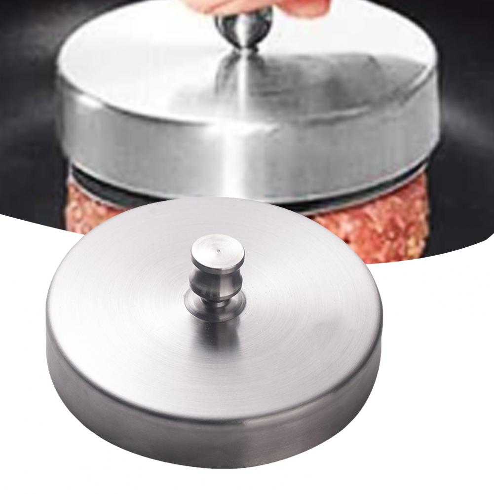 Hamburger Patty Maker Food Grade Simple Operation Stainless Steel Stuffed Burger Press Simple Operation Making Tools Grilling