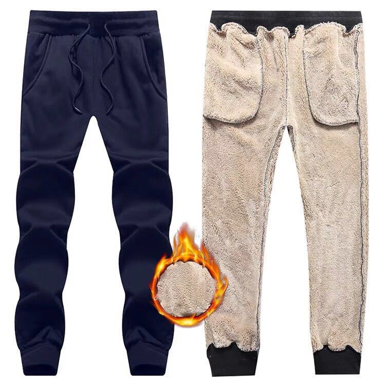 6XL männer Jogginghose Winter Hosen Dünne Männer Plus Samt Gepolstert groß Größe Warme Hosen Solide Trend Verdicken Sport Jogges,ZA316