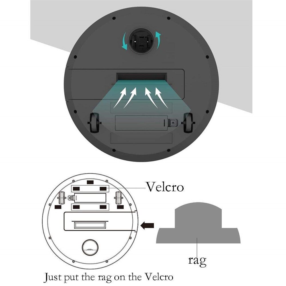USB Rechargeable Smart Robot Vacuum Cleaner Automatic Sweeping Mopping Machine Robotic Vacuums