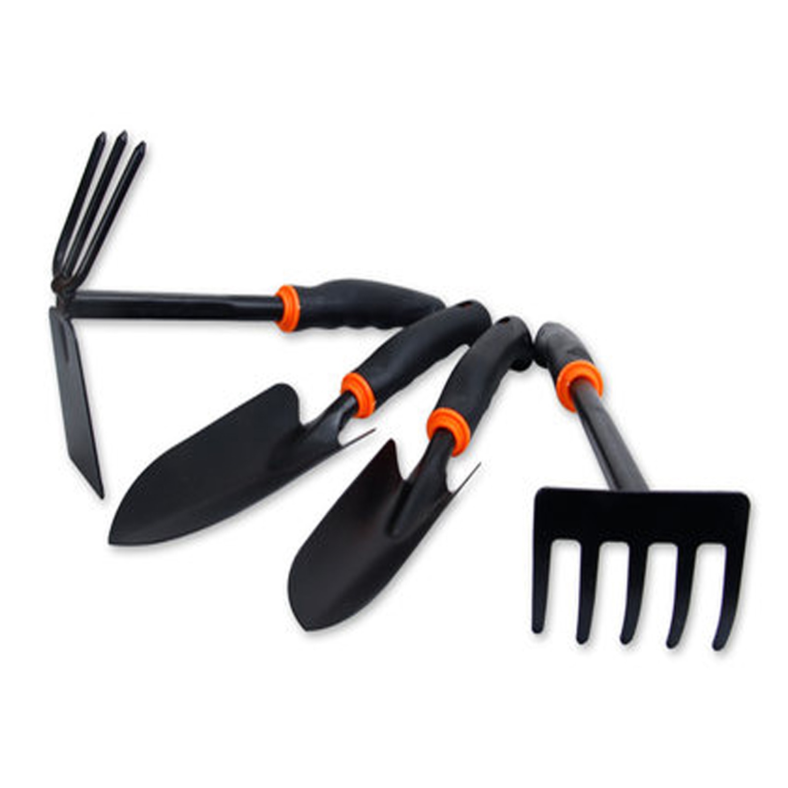 Spade Shovel Harrow Set Gardening Tools Potted Plants Maintenance Suit With Wooden Handle Garden Tool.