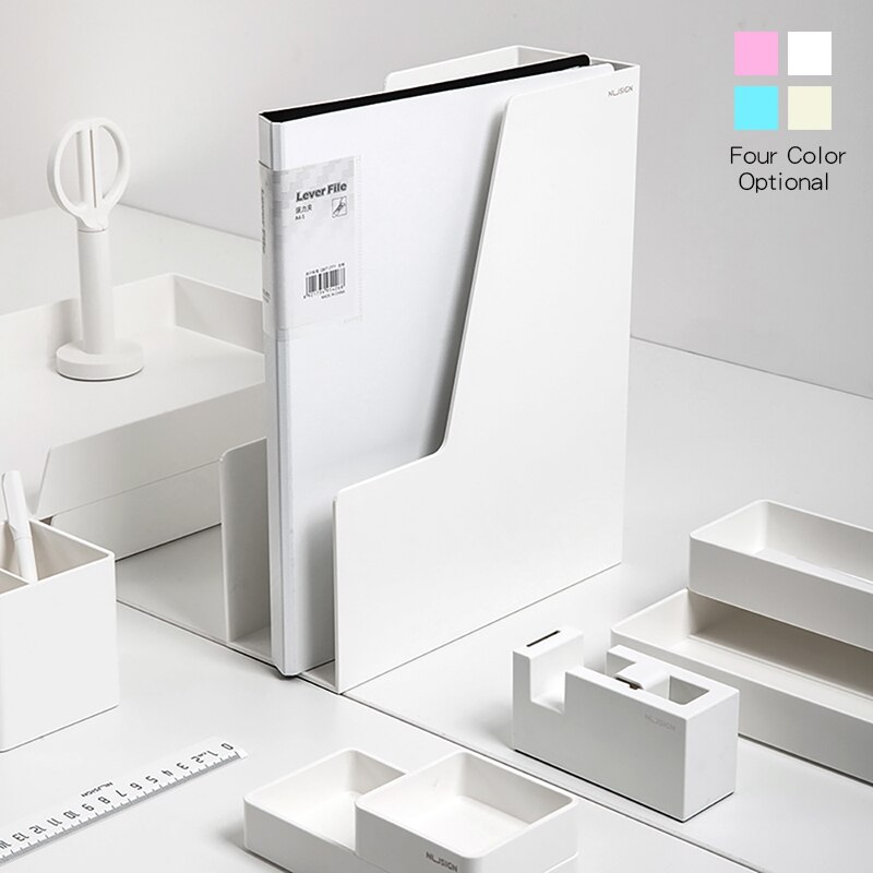 DELI NUSIGN NS022 Book Stands magazine holder file container desktop documents arrangement box officeworks A4 paper dawer tray
